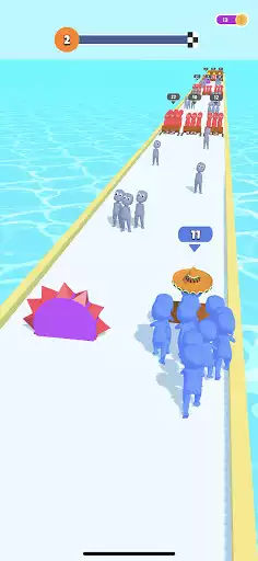 Play Push Runner 3D as an online game Push Runner 3D with UptoPlay