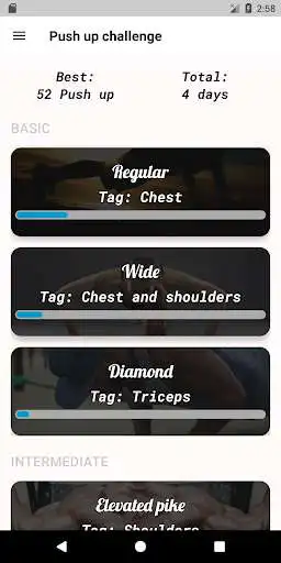 Play Push up challenge - Get your best body  and enjoy Push up challenge - Get your best body with UptoPlay