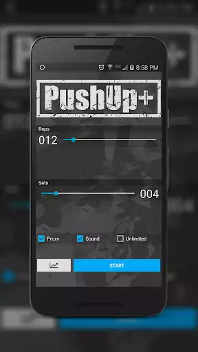 Play PushUp+ Handsfree Rep Counter