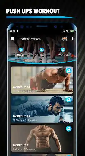 Play Push Ups Workout : pushup challenge  and enjoy Push Ups Workout : pushup challenge with UptoPlay
