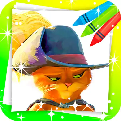 Play Puss In Boots Coloring Book APK Play Puss In Boots Coloring Book APK