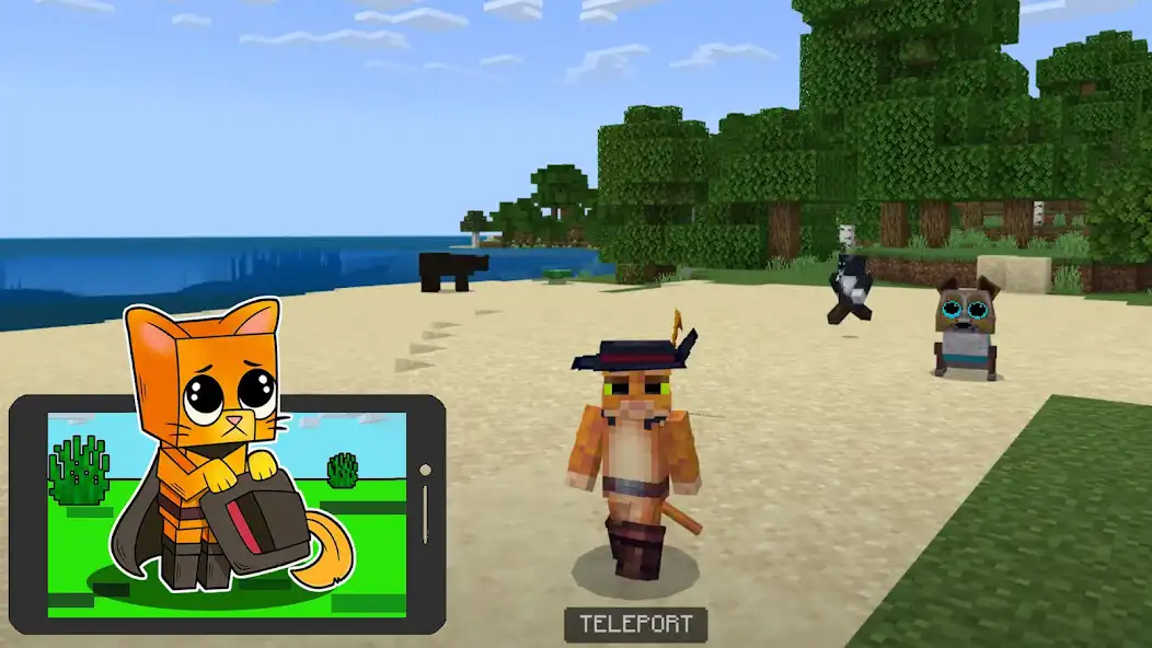 Play Puss in Boots for Minecraft and enjoy Puss in Boots for Minecraft with UptoPlay Play Puss in Boots for Minecraft and enjoy Puss in Boots for Minecraft with UptoPlay