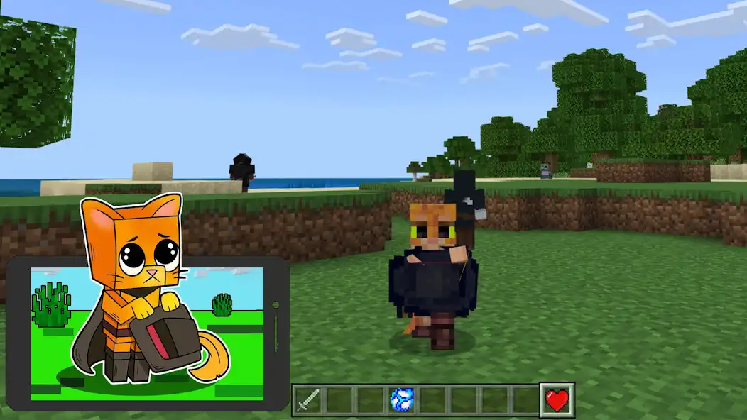 Play Puss in Boots for Minecraft as an online game online Puss in Boots for Minecraft with UptoPlay Play Puss in Boots for Minecraft as an online game Puss in Boots for Minecraft with UptoPlay