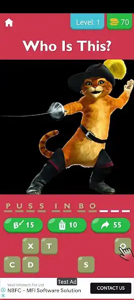 Play Puss in Boots: Last Wish Quiz  and enjoy Puss in Boots: Last Wish Quiz with UptoPlay