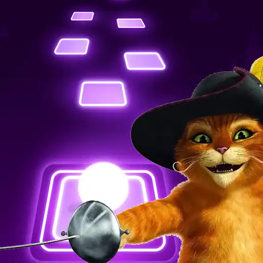 Play Puss In Boots Tile Hop APK