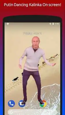 Play Putin Dancing Kalinka On screen Prank