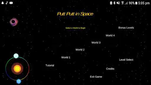 Play Putt Putt in Space