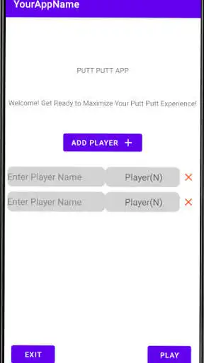 Play Putt Putt Scorecard as an online game Putt Putt Scorecard with UptoPlay