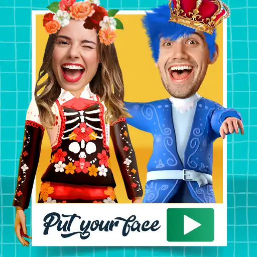 Play Put your Face - photo dance APK