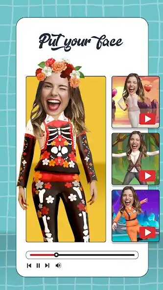 Play Put your Face - photo dance  and enjoy Put your Face - photo dance with UptoPlay