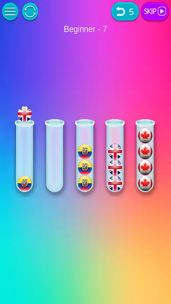 Play Puzz Challenge: Flags Sorting!  and enjoy Puzz Challenge: Flags Sorting! with UptoPlay