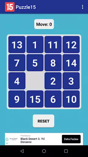 Play Puzzle15 as an online game Puzzle15 with UptoPlay