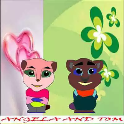 Play puzzle angela and tom cartoon