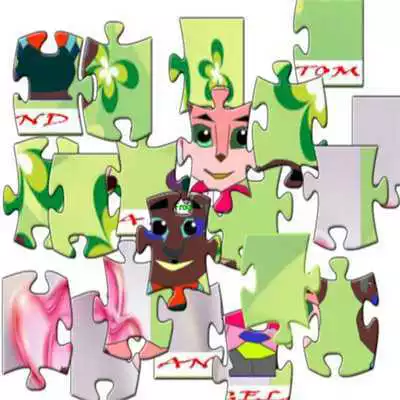 Play puzzle angela and tom cartoon