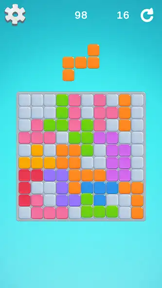 Play Puzzle Block Tetris 2048 as an online game Puzzle Block Tetris 2048 with UptoPlay