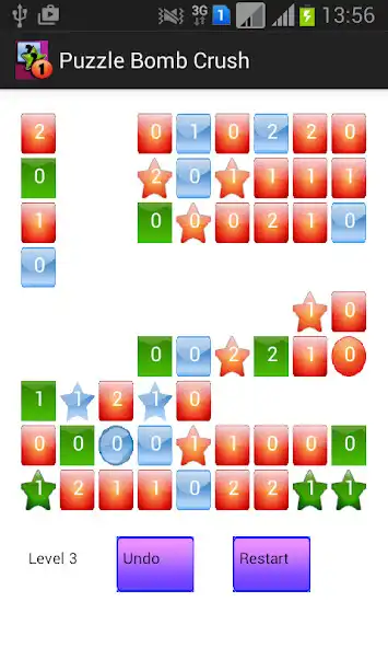 Play puzzle bomb crush as an online game puzzle bomb crush with UptoPlay