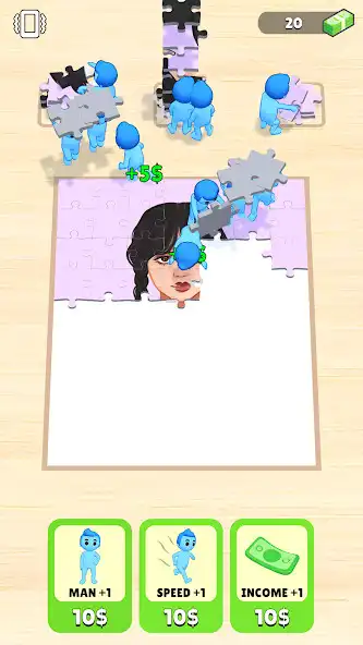 Play Puzzle Clicker as an online game Puzzle Clicker with UptoPlay