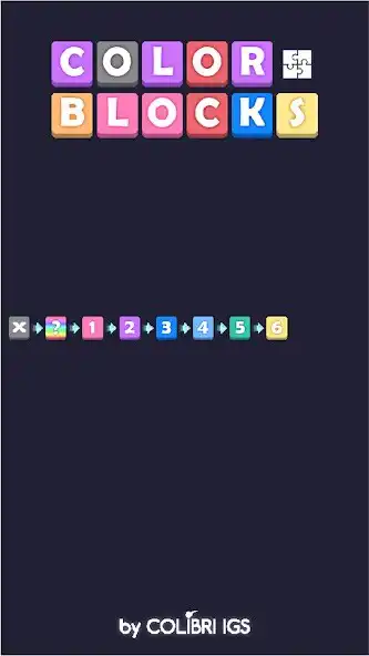 Play Puzzle: Color Blocks  and enjoy Puzzle: Color Blocks with UptoPlay
