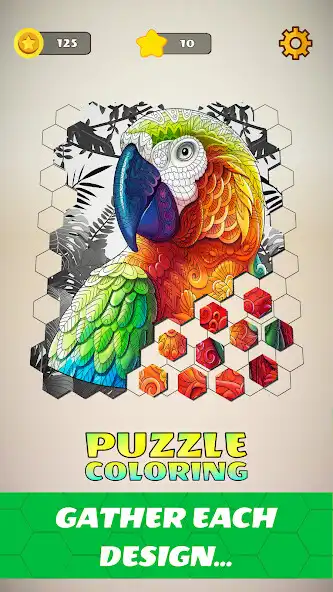 Play Puzzle Coloring - Art Mosaic  and enjoy Puzzle Coloring - Art Mosaic with UptoPlay