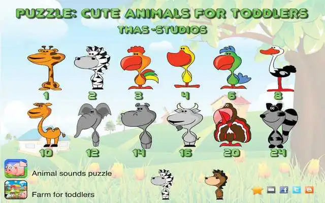 Play Puzzle: Cute animals HD