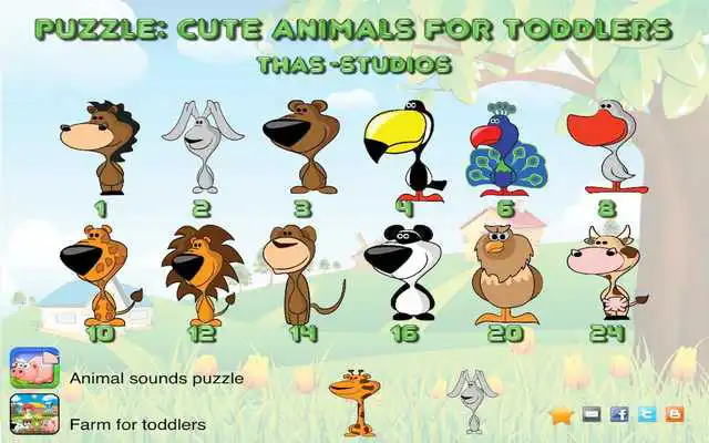 Play Puzzle: Cute animals HD