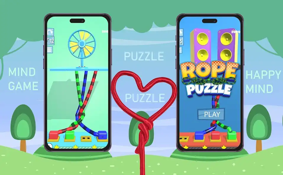 Play Puzzle Game - Rope Puzzle  and enjoy Puzzle Game - Rope Puzzle with UptoPlay