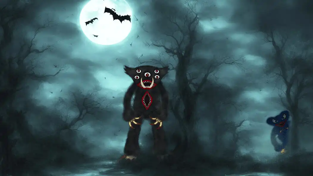 Play Puzzle: Good old monster as an online game Puzzle: Good old monster with UptoPlay