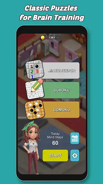 Play Puzzle Gym:Sudoku, Minesweeper  and enjoy Puzzle Gym:Sudoku, Minesweeper with UptoPlay
