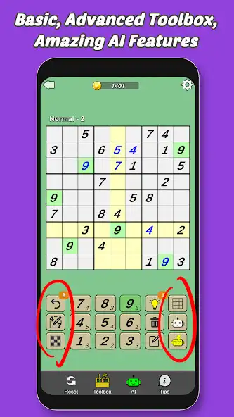 Play Puzzle Gym:Sudoku, Minesweeper as an online game Puzzle Gym:Sudoku, Minesweeper with UptoPlay