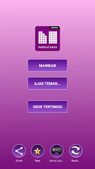 Play Puzzle Kata Indonesia  and enjoy Puzzle Kata Indonesia with UptoPlay