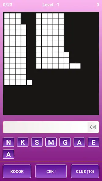 Play Puzzle Kata Indonesia as an online game Puzzle Kata Indonesia with UptoPlay