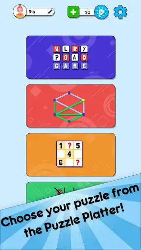 Play Puzzle Mania - Unlimited fun!  and enjoy Puzzle Mania - Unlimited fun! with UptoPlay