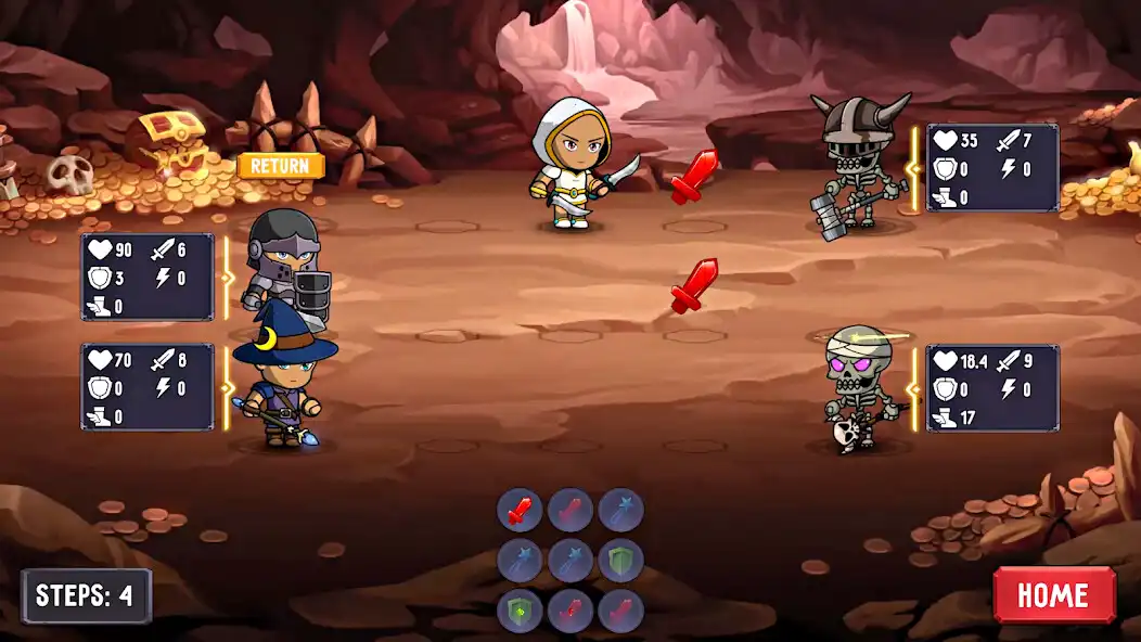 Play Puzzle Mighty Doom: Turn-Based as an online game Puzzle Mighty Doom: Turn-Based with UptoPlay