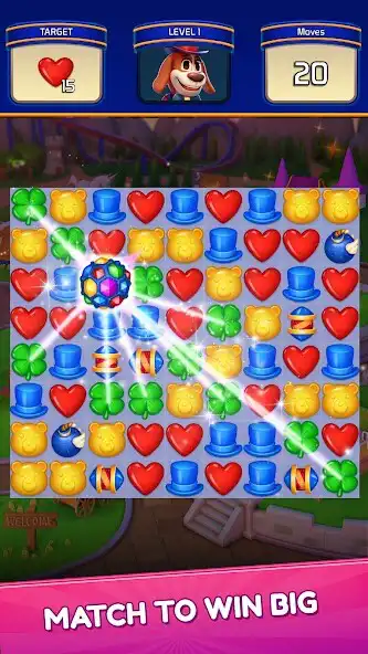 Play Puzzle Park: Match Blast Game  and enjoy Puzzle Park: Match Blast Game with UptoPlay