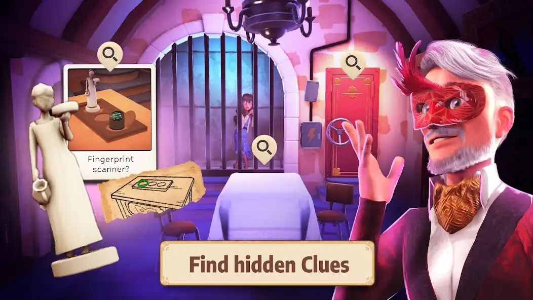 Play Puzzle Society: Match  Escape as an online game Puzzle Society: Match  Escape with UptoPlay