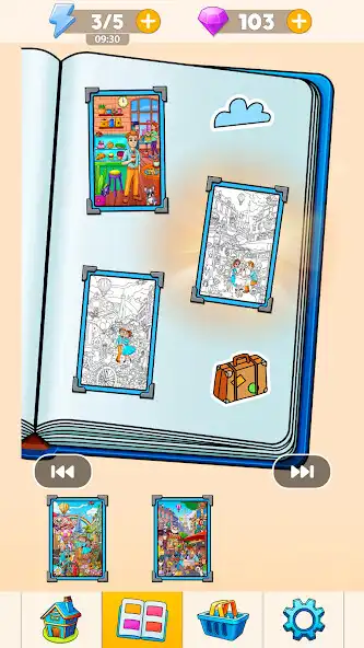 Play Puzzle Sticker: Travel as an online game Puzzle Sticker: Travel with UptoPlay