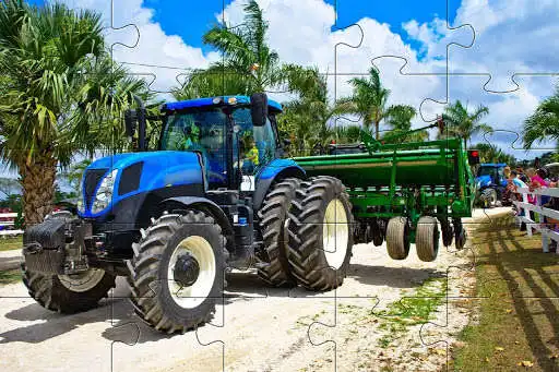 Play Puzzles tractor Holland as an online game Puzzles tractor Holland with UptoPlay