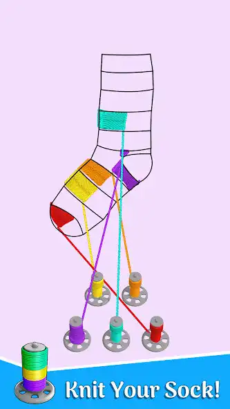 Play Puzzle Thread: Color Sort  and enjoy Puzzle Thread: Color Sort with UptoPlay