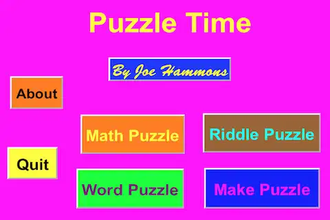 Play Puzzle Time  and enjoy Puzzle Time with UptoPlay