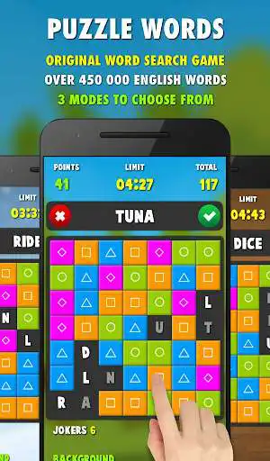 Play Puzzle Words Game  and enjoy Puzzle Words Game with UptoPlay