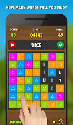 Play Puzzle Words Game as an online game Puzzle Words Game with UptoPlay