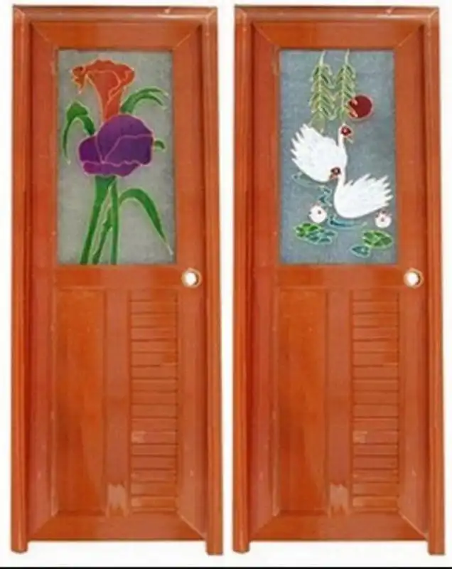 Play pvc bathroom door model