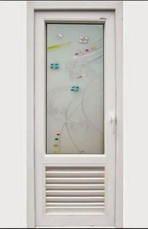 Play pvc bathroom door model