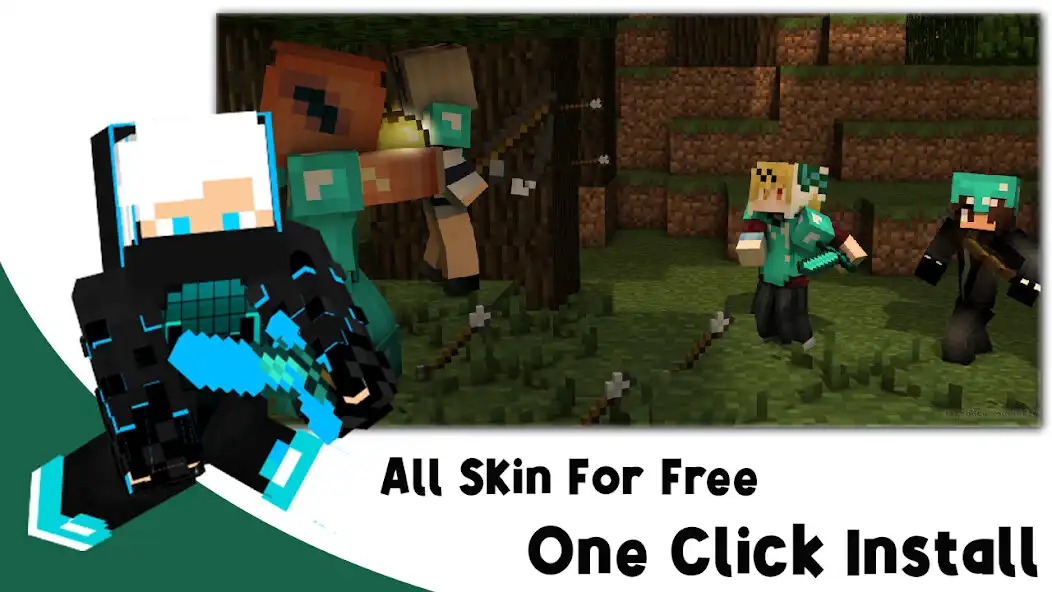 Play PVP Mod Skin for Minecraft PE  and enjoy PVP Mod Skin for Minecraft PE with UptoPlay