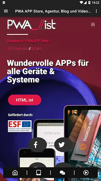 Play PWA.ist ein PWA APP Store  and enjoy PWA.ist ein PWA APP Store with UptoPlay