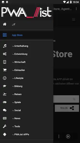 Play PWA.ist ein PWA APP Store as an online game PWA.ist ein PWA APP Store with UptoPlay