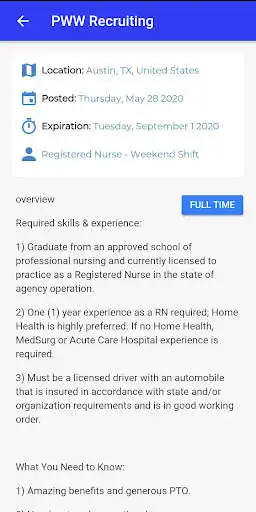 Play PWW Recruiting - Healthcare as an online game PWW Recruiting - Healthcare with UptoPlay