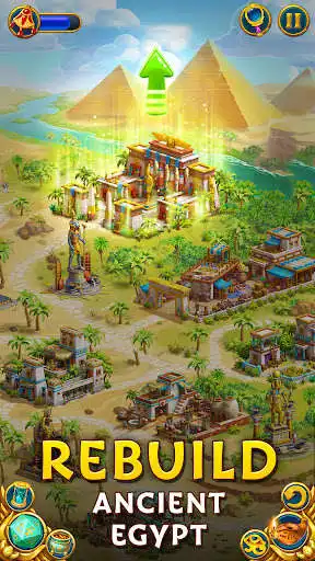 Play Pyramid of Mahjong: Tile Match as an online game Pyramid of Mahjong: Tile Match with UptoPlay