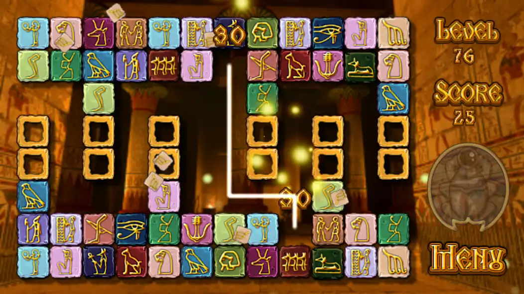 Play Pyramid Quest - Matching Tiles as an online game Pyramid Quest - Matching Tiles with UptoPlay