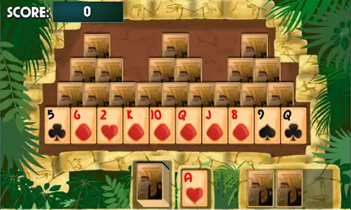 Play Pyramid Solitaire Card Game as an online game Pyramid Solitaire Card Game with UptoPlay